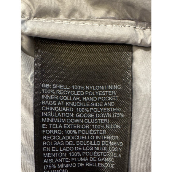 THE NORTH FACE Puffer 550 Fill Down Jacket Parka Coat Detach Hood Womens Large - Picture 14 of 16